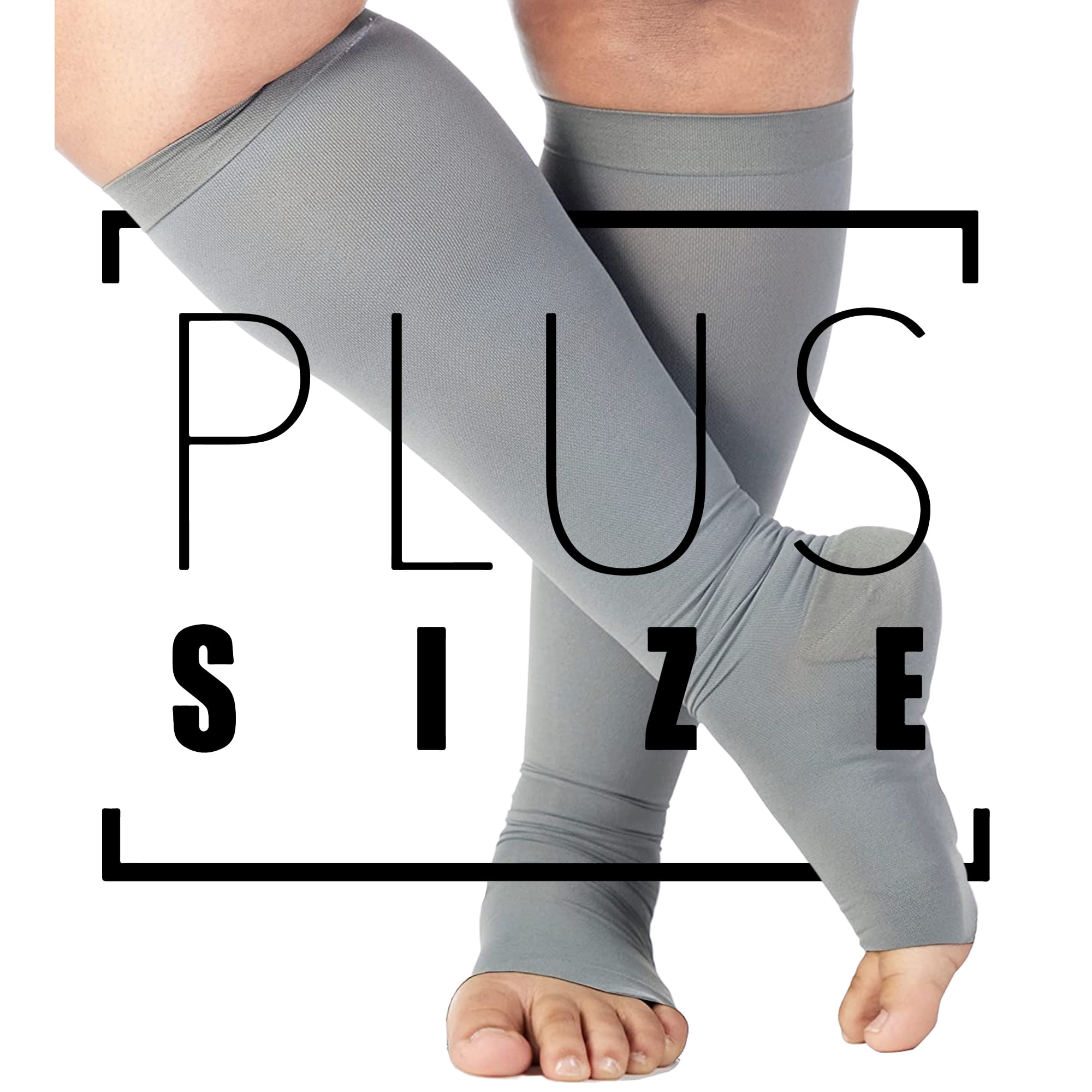 2XL Plus Size Compression Socks for Women and Men 2030mmHg Plus Size
