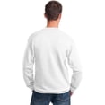 thumbnail image 3 of Port & Company Crewneck Sweatshirt. White. S., 3 of 5