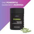 thumbnail image 2 of Livingood Daily Moringa Capsules, Suplemento de Moringa para energía, sueño, saciedad, cabello, piel, uñas y bienestar, vegetariano a base de plantas, sin gluten, sin OGM, vegano, superalimento diario, 2 of 5