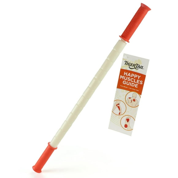 Tiger Tail The Stick - Bendy 22” Flexible Muscle Roller Stick for Myofascial Release & Trigger Points - Bendable Deep Tissue Massager for Legs, Back