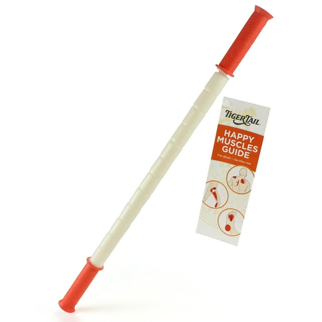 Tiger Tail The Stick - Bendy 22” Flexible Muscle Roller Stick for Myofascial Release & Trigger Points - Bendable Deep Tissue Massager for Legs, Back