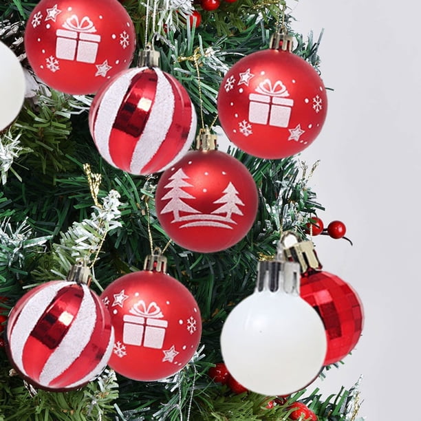 Lot de 49 décorations de sapin de Noël, Ensemble de boules de Noël, Décorations de Noël à suspendre, Cadeau de Noël, Pendentifs de sapin de Noël | Leroy Merlin Lot de 49 décorations de sapin de Noël, Ensemble de boules de Noël, Décorations de Noël à suspendre, Cadeau de Noël, Pendentifs de sapin de Noël | Leroy Merlin