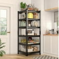 thumbnail image 6 of Prilinex 6 Tier Storage Shelves Garage Shelving 16"W X 16"D X 72"H Heavy Duty Metal Shelving Loads 2400LBS Adjustable Shelving Unit for Kitchen Pantry Closet Corner Small Space, 2 Pack, 6 of 7
