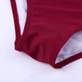 thumbnail image 4 of MSJUHEG Bikini Sets for Women,Tie Back Bathing Suit,Spaghetti Straps,Bathing Suits,Boho Swimsuits for Women,Thong String 2 Piece Bikini Set,Two Piece Swimsuit Red M, 4 of 6