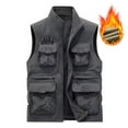 thumbnail image 2 of Qiopertar Women's Breathable Fishing Travel Hiking Vest Jacket with Pockets Mesh Lightweight Outdoor Casual Sleeveless Waistcoat, Gray M, 2 of 6