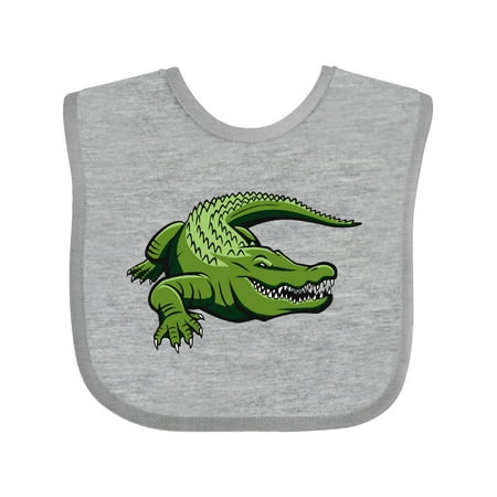 

Inktastic Green Gator Gift Baby Boy or Baby Girl Bib