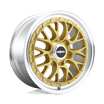 Cray Aluminum Rim HAMMERHEAD 19X9in Gloss Gold with Mirror Cut Face ...