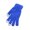 Blue, variant on Unisex Touch Screen Knit Winter Gloves Elastic Ribbed Cuff Warm Thermal Full Finger Gloves Cycling Running Outdoor Sports Yellow One Size
