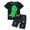 B0481-Navy, variant on NIEWTR Toddler Baby Boy Girls Clothes Outfits Short Summer Sleeve Letters Printed Shirt Elastic Shorts Sets 2PC Boy Set Summer Pjs For 18-24 Months 2t 3t 4t 5t 6t Summer Pajamas Set ,3-4 Years