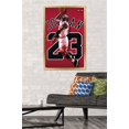 thumbnail image 2 of Michael Jordan - Jersey Wall Poster, 22.375" x 34", Framed, 2 of 3