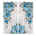 thumbnail image 3 of 2 cortinas opacas modernas para ventana, con aislamiento térmico para dormitorio Magnolia, 3 of 7