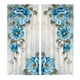 thumbnail image 3 of 2 piezas Cortinas opacas modernas Cortinas para ventanas Cortinas con ojales Poliéster Privacidad Impreso para dormitorio Hogar Decoraciones Magnolia, 3 of 7