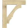 thumbnail image 3 of Ekena Millwork 6"W x 32"D x 38"H Balboa Block Rough Sawn Bracket, Douglas Fir, 3 of 4