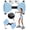 Blue, variant on Waist Twister Machine with Smart Digital Counter and Resistance Bands 300 Lbs Capacity, Noiseless Ab Twister Board for Home Exercise, Fitness Equipment Ideal for Women to Burn Belly Fat and Tone Body