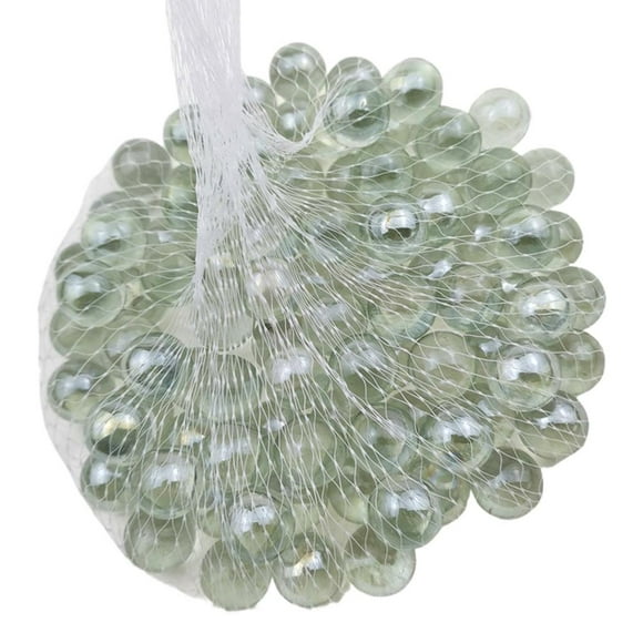 Nostalgic Glass Marble Game Set for Kids, Decorative Checker Beads for Play & Aquarium, Loose Round Toy Balls, Non-Precision Crafts Bulk Pack