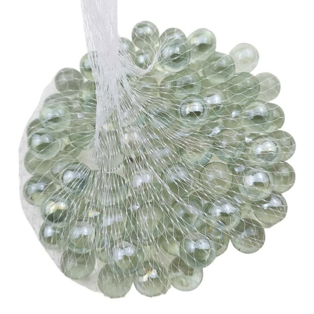 50counts 16mm Colorful Glass Ball Kids Marble Run Game Accs Vase Filler& Fish Tank Home Decor