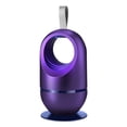 thumbnail image 2 of Fruit Fly Traps Indoor Motor Gnat Traps for Indoor Gnats Killer,Powerful Suction Bug Insect Trap, Mosquito Catcher for Fruit Flies Gnats Nats Plants Moths Bug Insect,Purple, 2 of 6