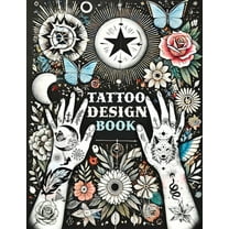 Tattoo Design Book: Over 1500 Original Collections of Tattooing for Beginners with Comprehensive Real Traditional Styles, (Paperback)