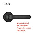 thumbnail image 2 of Door Lock, With Tuya Biometric Finrprint Smart Door Lock Electronic Digital Lock Password Finrprint Keyless Security Door Handle Home ,Easy to Install, 2 of 8