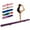 Purple, variant on Spaco 9FT Folding Gymnastics Balance Beam, Anti-Slip Bottom & Portable Design, Solid Pine Wood Frame for Gym Training, Multicolor