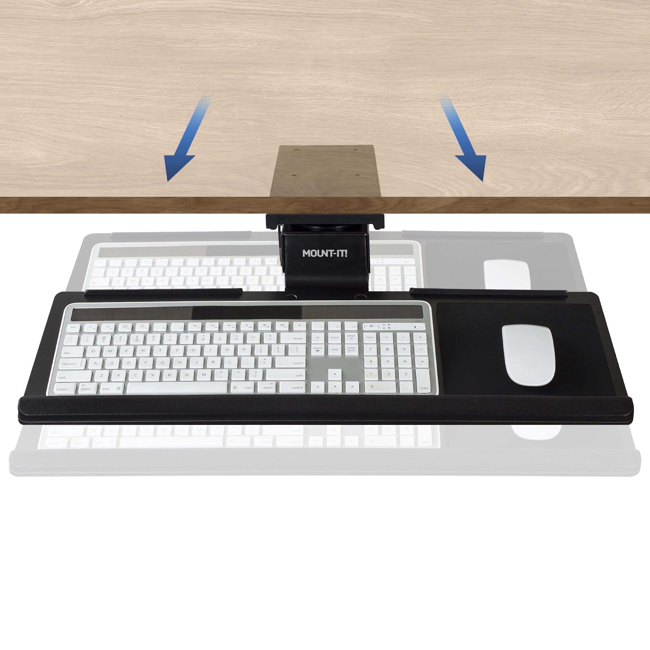 Mount-It! Keyboard Tray and Platform MI-7138