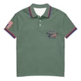 thumbnail image 6 of Hogleaql 250th Anniversary Usa Polo Shirt for Men Short Sleeve Collar 4th Of July Button T-Shirt 250th Anniversary Usa Patriotic Fashion Blouse Light Green M, 6 of 6