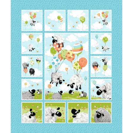 Quilt Fabric Panel - Lewe's Balloons Quilt Panel 35