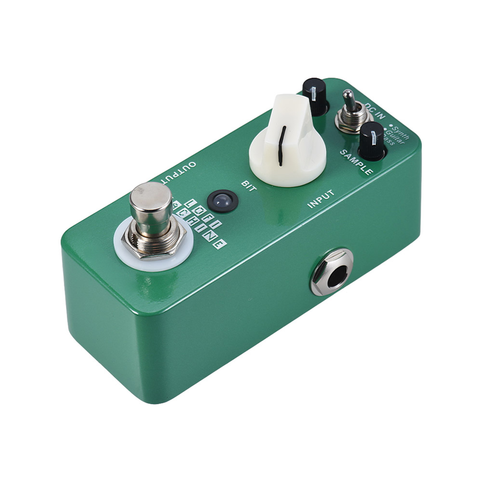 Instrume Pedal LOFI MACHINE Sample Reducing Guitar Effect Pedal 3 Modes True Bypass Full Metal Shell
