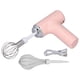 thumbnail image 1 of Cordless Electric Egg Beater, Hand Mixer, Handheld Egg Whisk for Creamy Salad Dressing, Pink, 1 of 4
