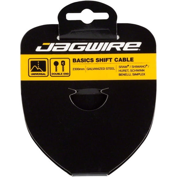 Jagwire Basics Shift Cable - 1.2 x 3050mm, Galvanized Steel, Shimano/SRAM, Huret