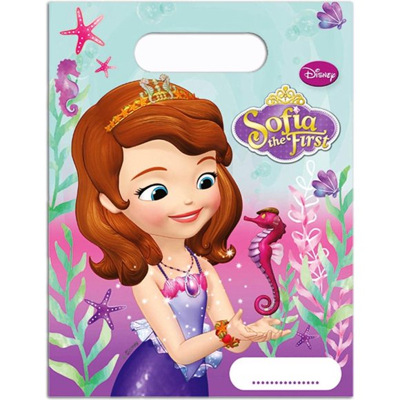 Sofia The First Sacs de Fête Perle de la Mer (Lot de 6)