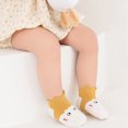 thumbnail image 5 of CUZIBR Kids Non Socks Toddler Anti Slip Socks Full Silicone Grips Bottom Breathable Low Cut Indoor Floor Socks Indoor Play Learning Walking Socks For Children 2 12 Years,3-5 Years, 5 of 7