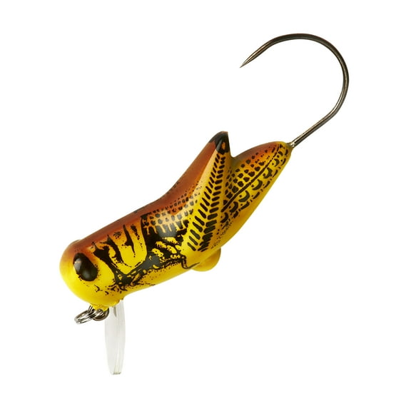 Rebel Fishing Lures Micro Crickhopper Crankbait Yellow Grasshopper 1 1/4" 1/16 oz.