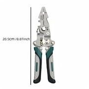 18-in-1 Pocket Multi Tool – Foldable Stainless Steel Multi Tool Pliers with Wire Stripper, Cutter, Crimper, Screwdrivers & Repair Tools, Portable Utility Tool for Camping, Outdoor, Survival & Home Us