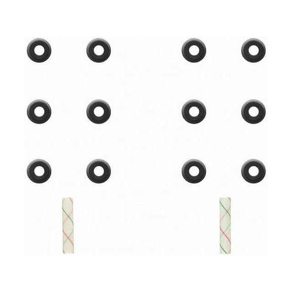 Intake and Exhaust Valve Stem Seal Kit - Compatible with 2003 - 2020 Honda Pilot 2004 2005 2006 2007 2008 2009 2010 2011 2012 2013 2014 2015 2016 2017 2018 2019