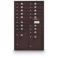 thumbnail image 3 of Postal Products Unlimited N1029410GLD 16 Door Standard 4C Mailbox with 2 Parcel Lockers - Gold, 3 of 3