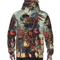 thumbnail image 7 of Salouo Tribal Futuristic Warrior Pattern Men's Fall Hoodie Sweatshirt,Sport Hoodie with Pockets for Men Pullover Casual Hooded Sweatshirt-3X-Large, 7 of 7