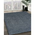 thumbnail image 2 of Ahgly Company Indoor Round Mid-Century Modern Blue Moss Green Oriental Area Rugs, 3' Round, 2 of 6