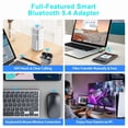 thumbnail image 6 of RHEA- Hakimonoe Upgraded Bluetooth 5.4 Adapter For Pc Laptop, Wireless Usb Transmit..., 6 of 6