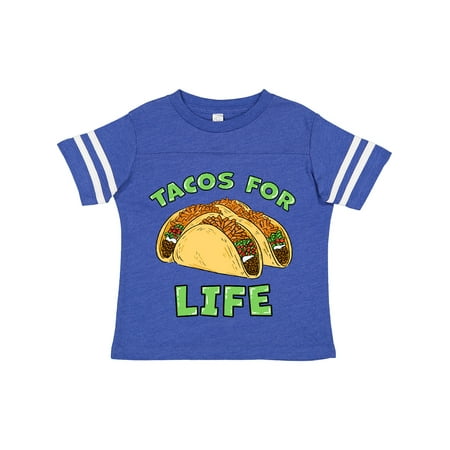 

Inktastic Tacos For Life Boys or Girls Toddler T-Shirt
