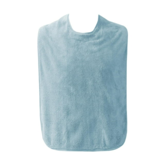 Baberos reversibles resistentes a las manchas para adultos, protección para comer para personas mayores, protección para comer ropa para mujeres y per