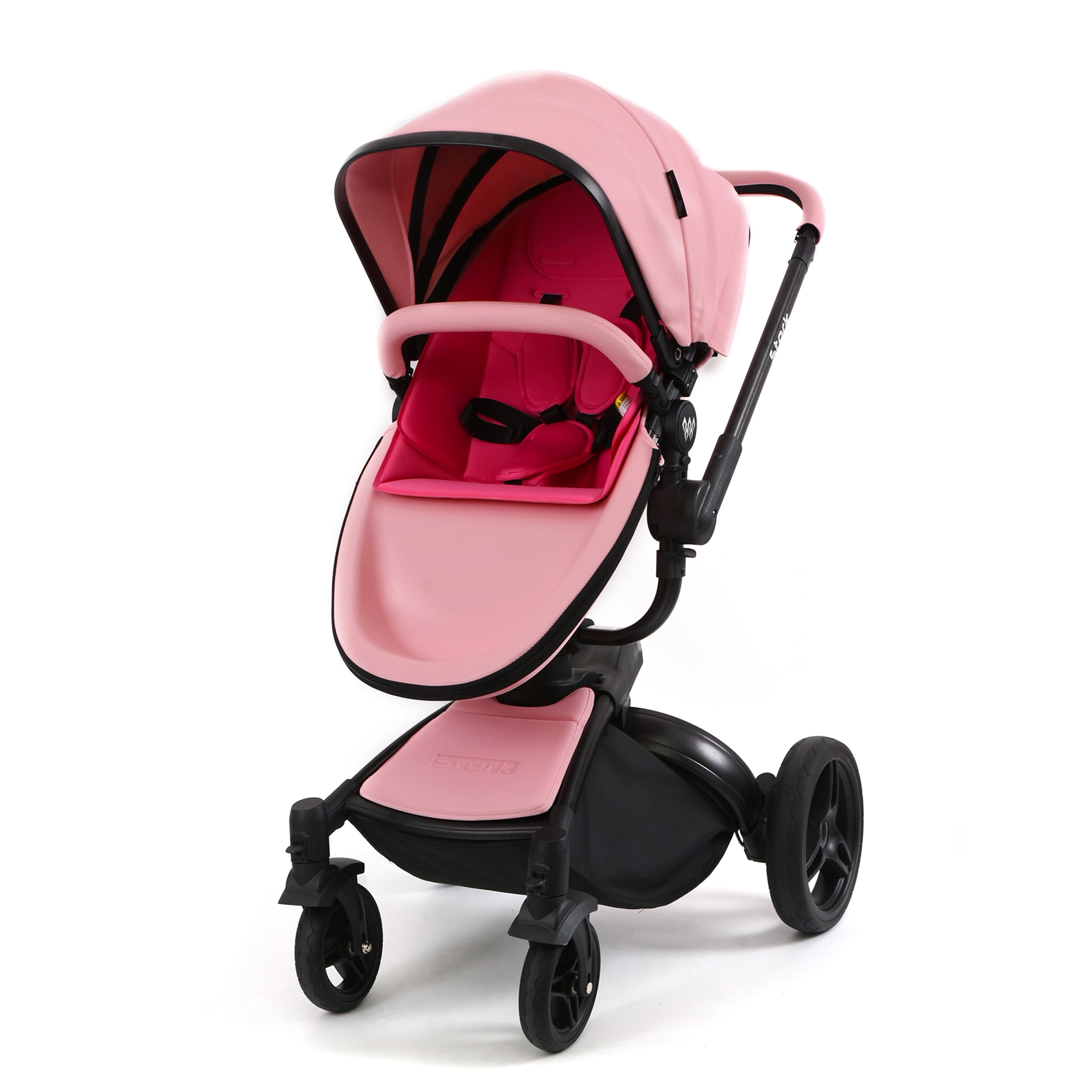 pink luxury stroller