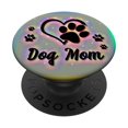 thumbnail image 1 of Dog Mom PopSockets adhesivo PopGrip negro arcoíris, 1 of 6