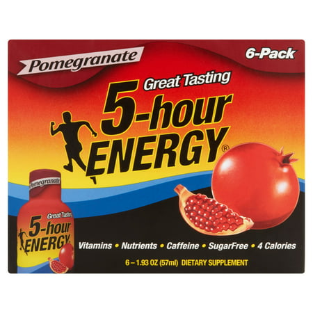 5-hour ENERGY Grenade Compléments alimentaires, 6pk