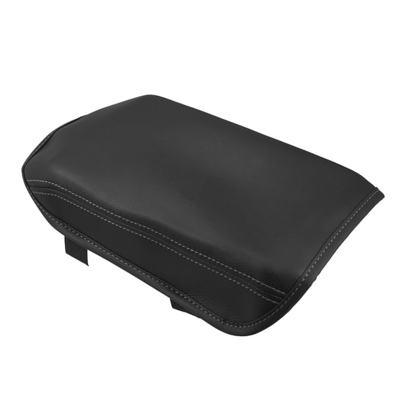 Microfiber Leather Car Center Console Cover Armrest Protector Cover Pad for Volkswagen Tiguan 2017-2021 Black