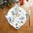 thumbnail image 2 of GZHJMY Leaves Branch Cloth Napkins Set of 6, Reusable Washable Polyester Dinner Napkins for Family, Restaurant, Wedding, Party Decor 20 x 20 Inch, 2 of 7