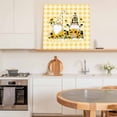thumbnail image 6 of Sunflower Gnome Framed Canvas Wall Art, Hello Summer Flower Farm Plant Yellow Plaid Wall Art Painting for Living Room Bedroom Home Decor, 8”x8”, Office Artwork Print, 6 of 9