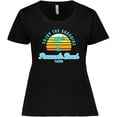 thumbnail image 3 of Inktastic Summer Enjoy the Sunshine Pensacola Beach Florida in Blue Women's Plus Size T-Shirt, 3 of 5