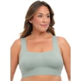 thumbnail image 4 of Joyspun Women’s Wire-Free Bonded Longline Square Neck Bra, Sizes XS-XXXL, 4 of 6