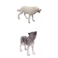 thumbnail image 1 of 2 piezas modelo libre de BPA para y niñas de 3 en adelante Playset Yotijar Figuras de lobo, 1 of 10